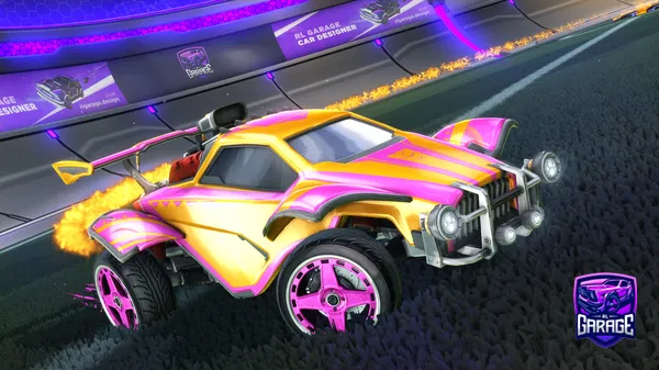A Rocket League car design from Jasonkami