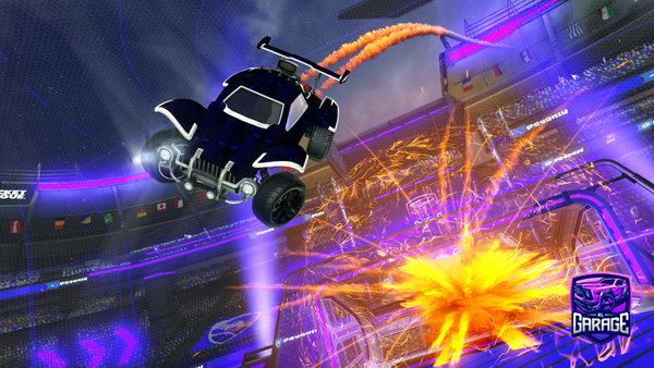 A Rocket League car design from HotStvff