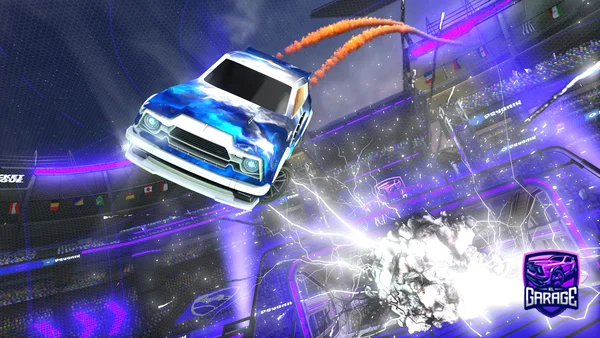 A Rocket League car design from Cha1nzYT