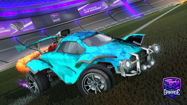 A Rocket League car design from Maliketh