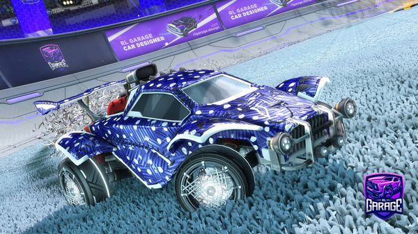 A Rocket League car design from ChappyDaBoi3