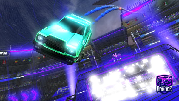 A Rocket League car design from klue1