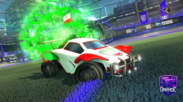 A Rocket League car design from Jaydee1aye
