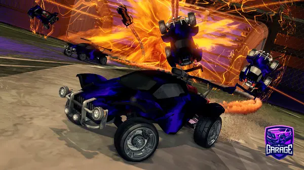 A Rocket League car design from ljklace34