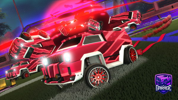 A Rocket League car design from ZeroZinx