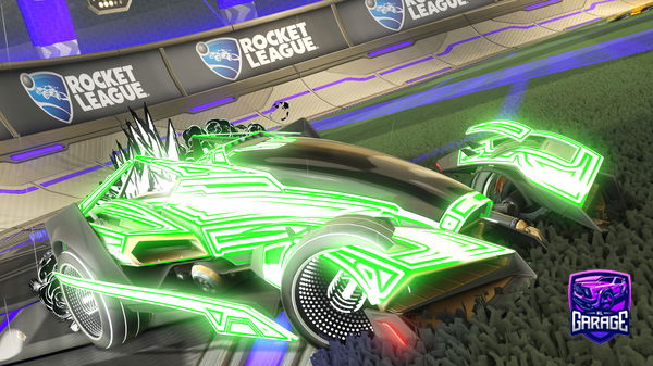 A Rocket League car design from Shooteo2313