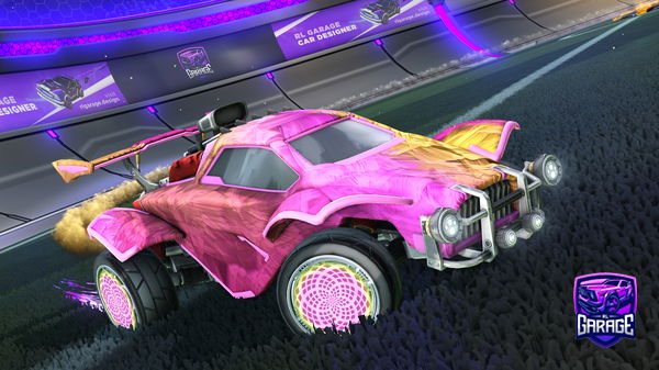 A Rocket League car design from YT_MisTik