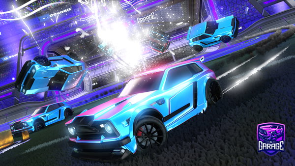 A Rocket League car design from HollyRL