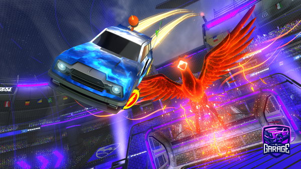 A Rocket League car design from pietro198274173940294836