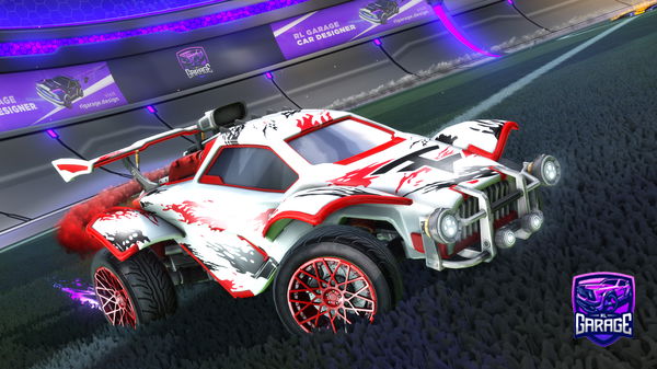 A Rocket League car design from -RL_Trading-