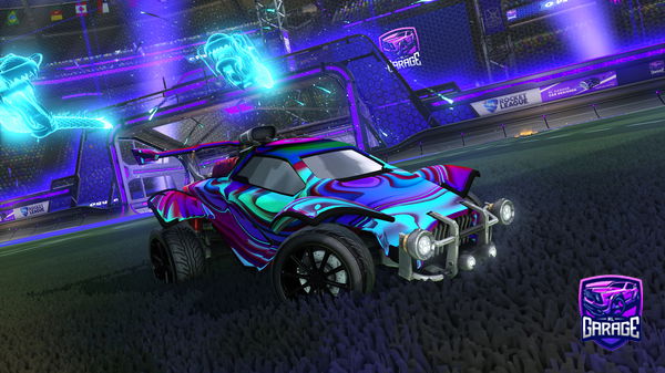 A Rocket League car design from rafaellxx06