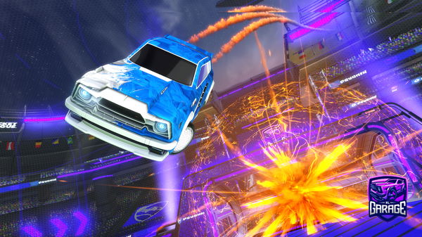 A Rocket League car design from Idkyoutellme