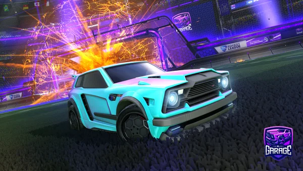 A Rocket League car design from 23k_Sm0ke