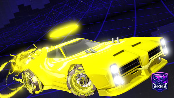 A Rocket League car design from gracelol
