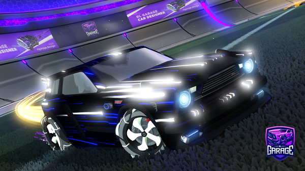 A Rocket League car design from Darysky0