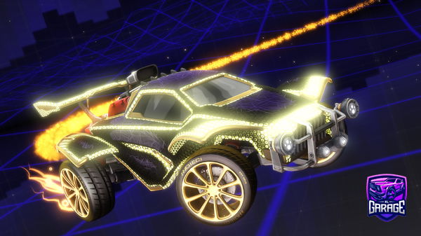 A Rocket League car design from ratrodford1