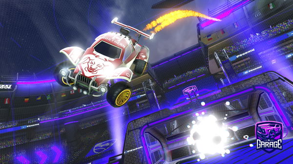 A Rocket League car design from hyyper-szn