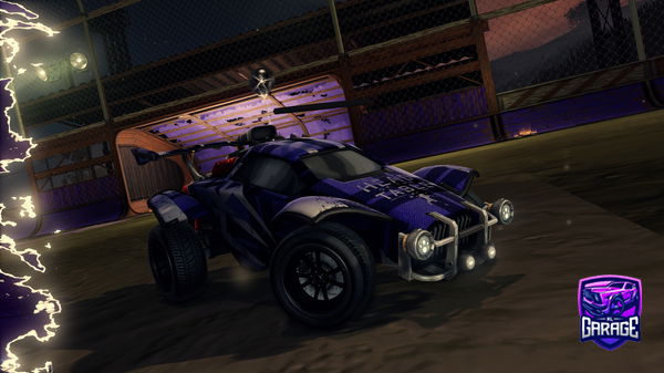 A Rocket League car design from HASTGAMER