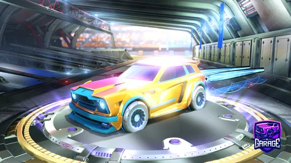 A Rocket League car design from LuciDream