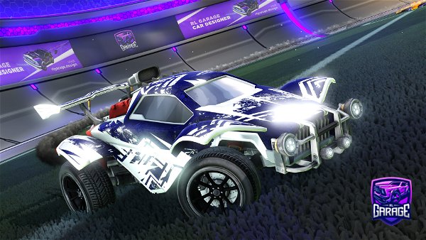 A Rocket League car design from Goatlord347