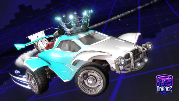 A Rocket League car design from unskippable_ad