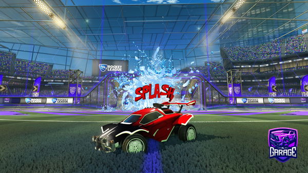 A Rocket League car design from MisticSparkles