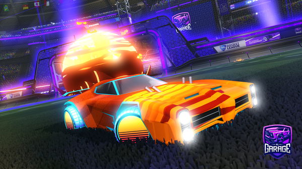 A Rocket League car design from Lando_117