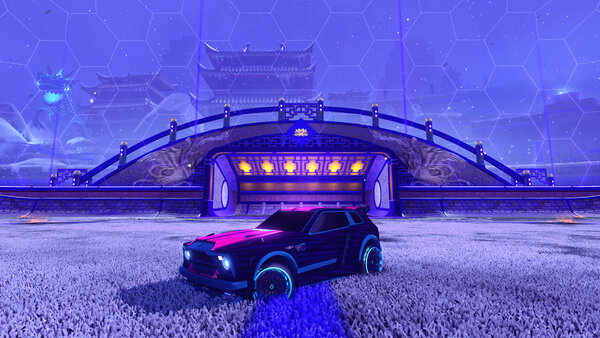 A Rocket League car design from Hazdog1000