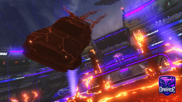 A Rocket League car design from SubsonicGod