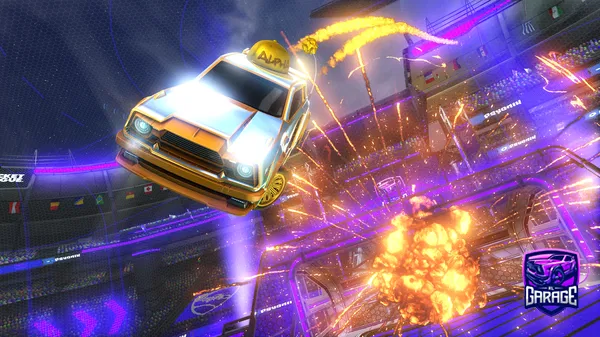 A Rocket League car design from ethanthegoaat