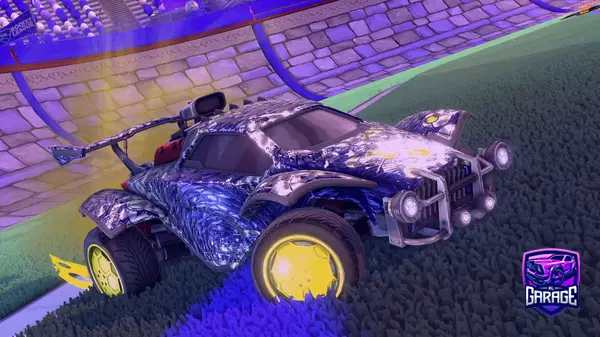 A Rocket League car design from MrGilly21