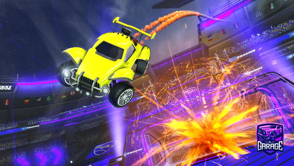A Rocket League car design from Dropcloak