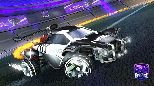 A Rocket League car design from jackedpotato