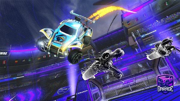 A Rocket League car design from willinic20