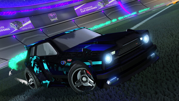 A Rocket League car design from Froggo_1_