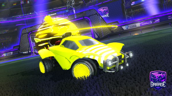 A Rocket League car design from ItzzZusoruti