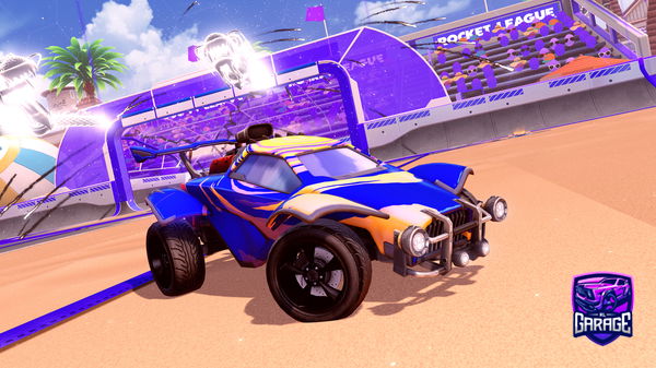 A Rocket League car design from Mathicrack12Q