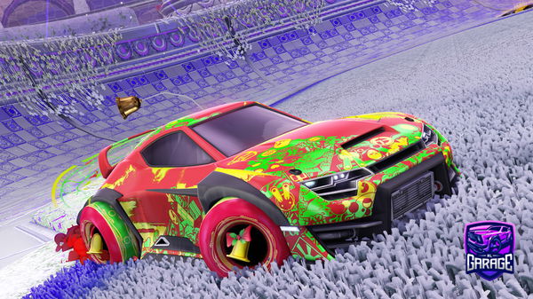 A Rocket League car design from SuperMommy