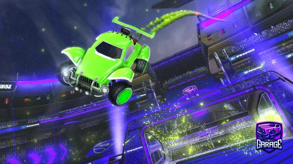 A Rocket League car design from Konamii