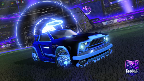 A Rocket League car design from Mnmnghv