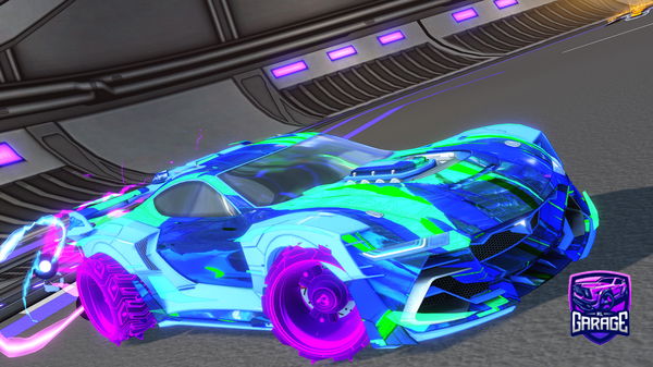 A Rocket League car design from swaggYYoga