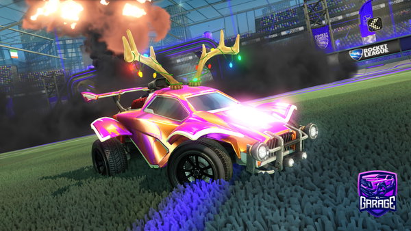 A Rocket League car design from REI_DO_REGGAE