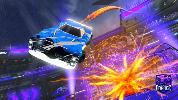 A Rocket League car design from lebg1324