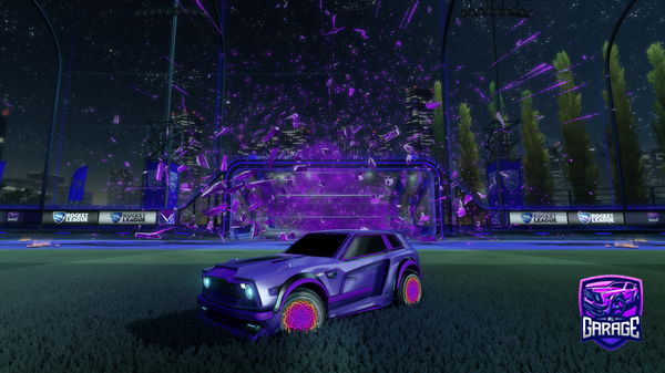 A Rocket League car design from CXRIPPLE