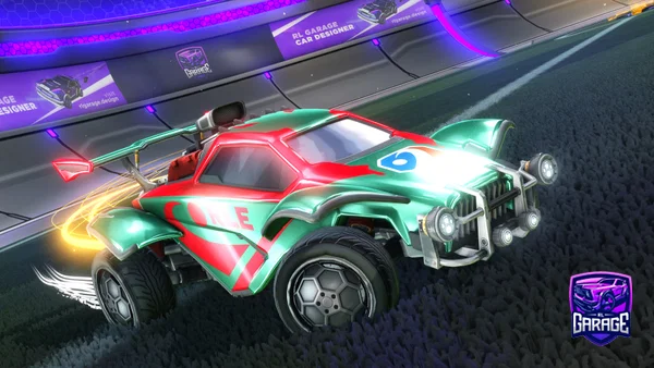 A Rocket League car design from User382778299473727