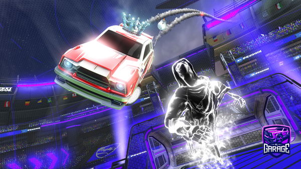 A Rocket League car design from federck