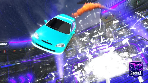 A Rocket League car design from Skye07