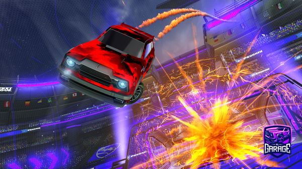 A Rocket League car design from WillhardVichsen1