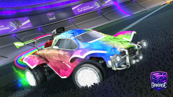 A Rocket League car design from Not_Renegade