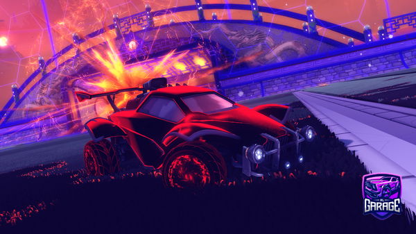 A Rocket League car design from GEORGE7125866